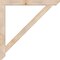 Ekena Millwork Traditional Slat Smooth Bracket, Douglas Fir, 3 1/2"W x 42"D x 42"H BKT04X42X42TRA06SDF - alternate 4